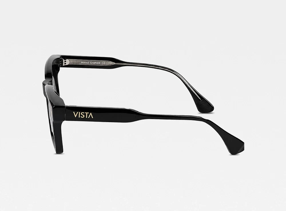 Classic Black Square Sunglasses