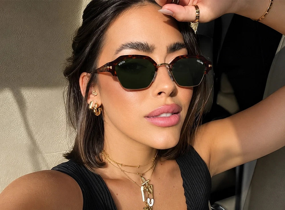 Premium Geometric Frame Sunglasses