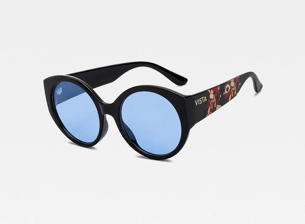 Bold Round Fashion Sunglasses