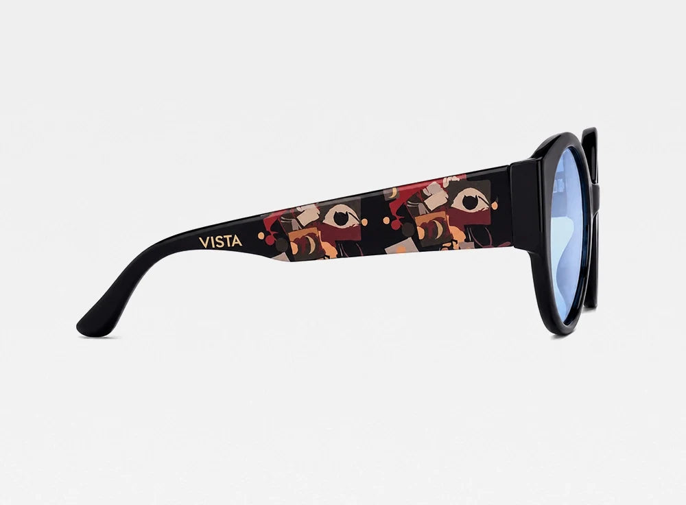 Bold Round Fashion Sunglasses