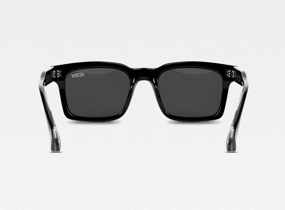 Classic Black Square Sunglasses