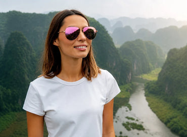 Luxury Gradient Aviator Sunglasses