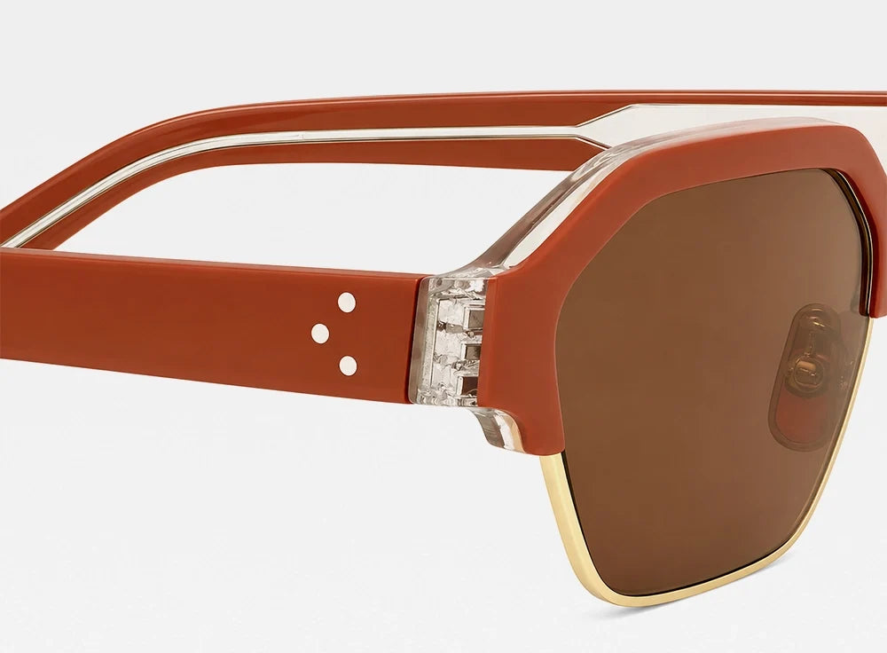 Premium Geometric Frame Sunglasses