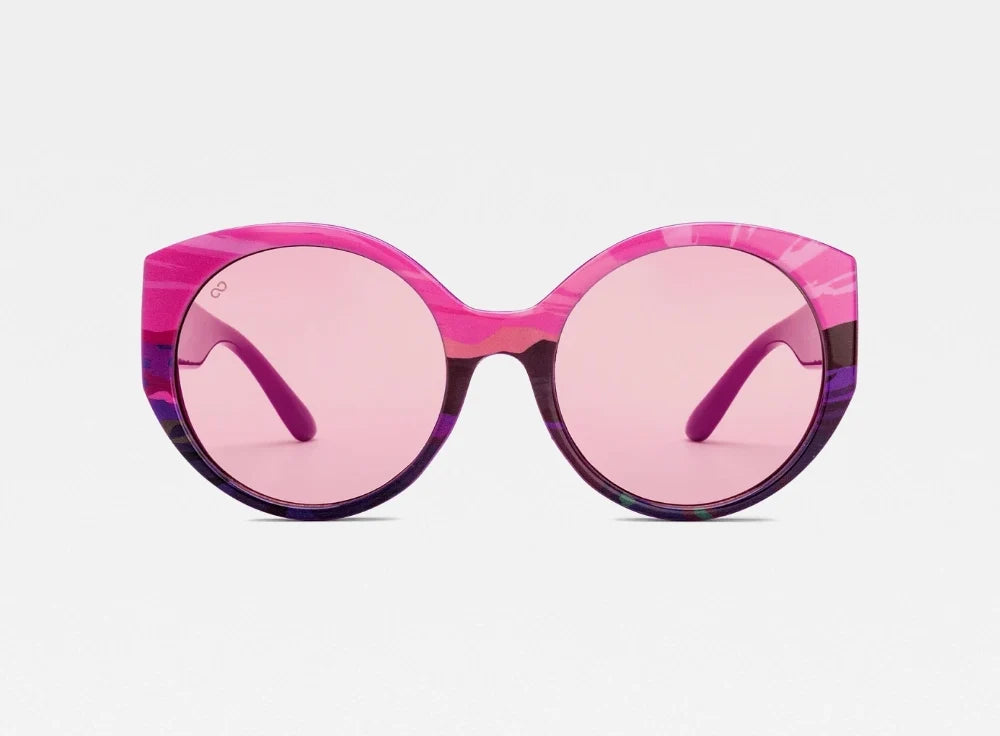Bold Round Fashion Sunglasses